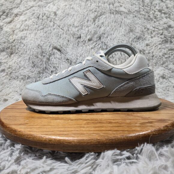 New Balance 515 Classic Sneaker Womens Size 9 Grey/Teal Low Lace Up Casual Shoes - Picture 2 of 11